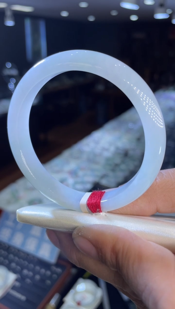 未镶嵌手镯翡翠正圈55-56