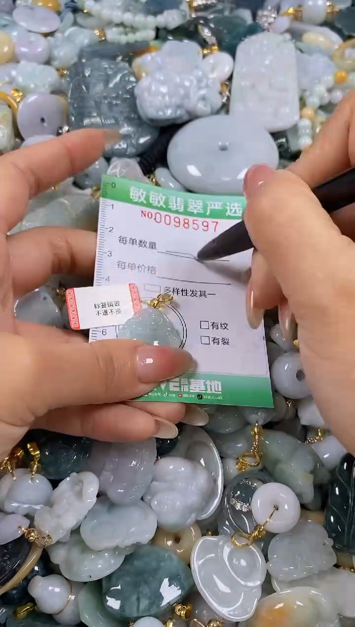 【闪购商品】翡翠颈饰未镶嵌闪购0098597