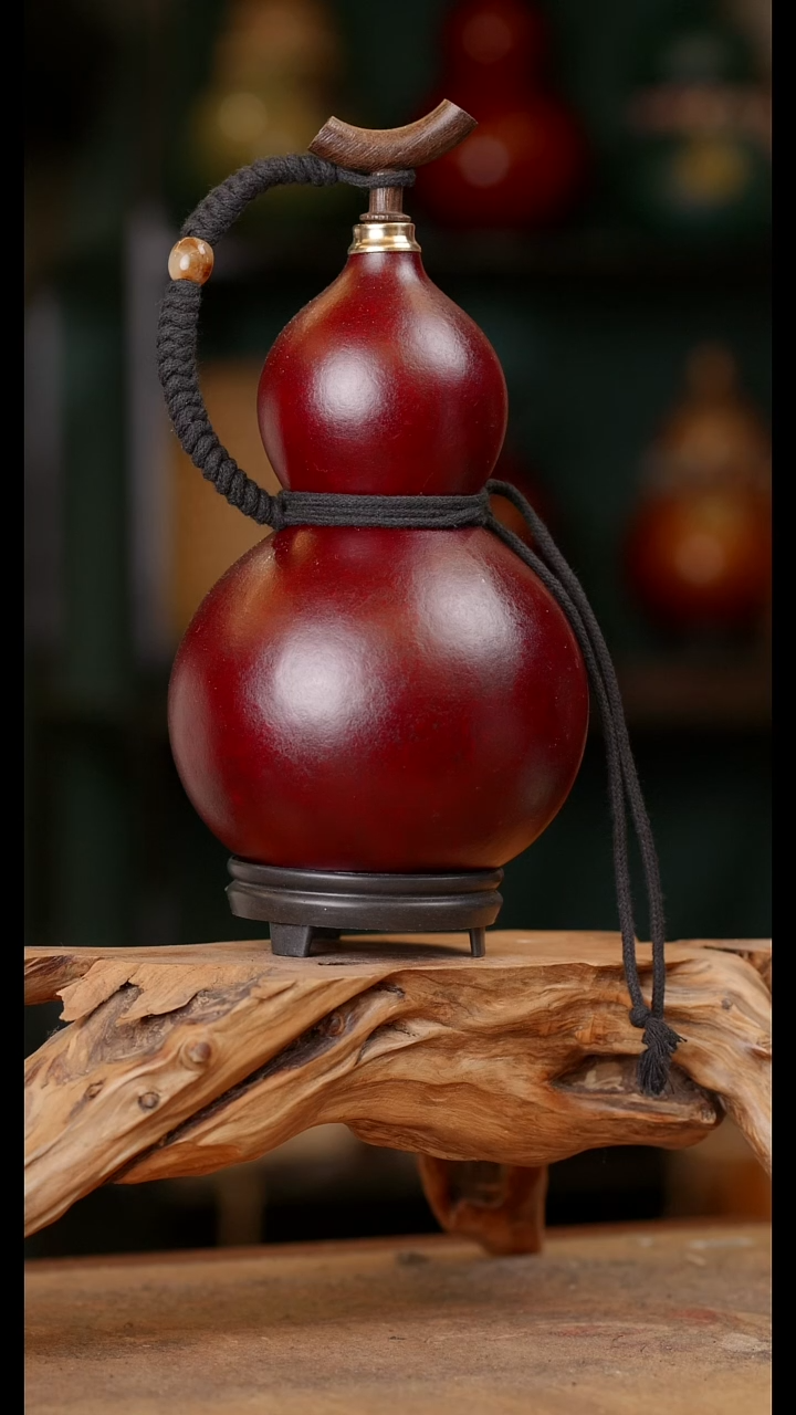 20号精品天然大漆酒葫芦一物一拍~