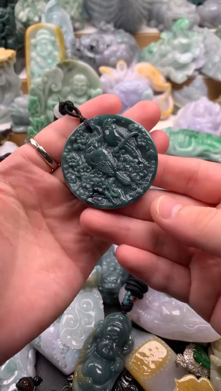 吊坠(不含链)未镶嵌翡翠1