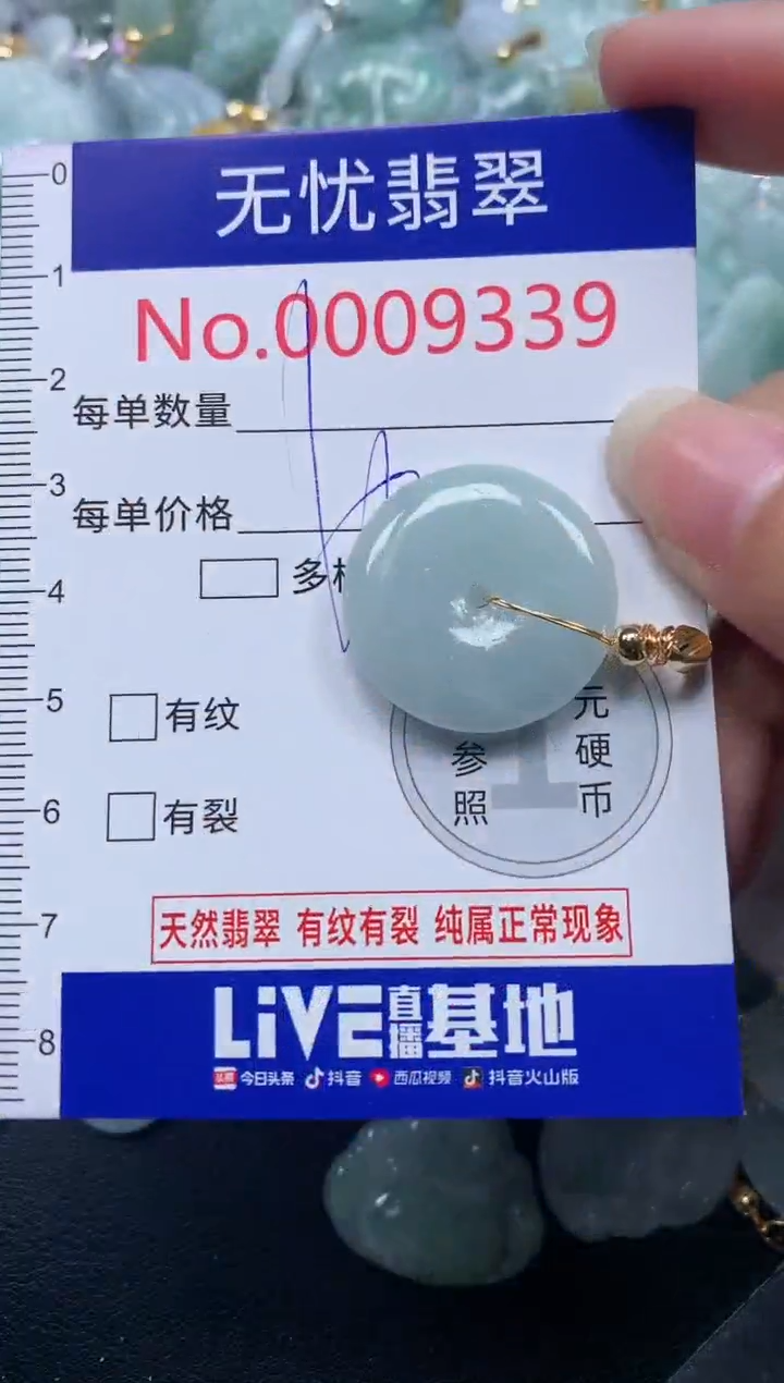 颈饰未镶嵌翡翠9339