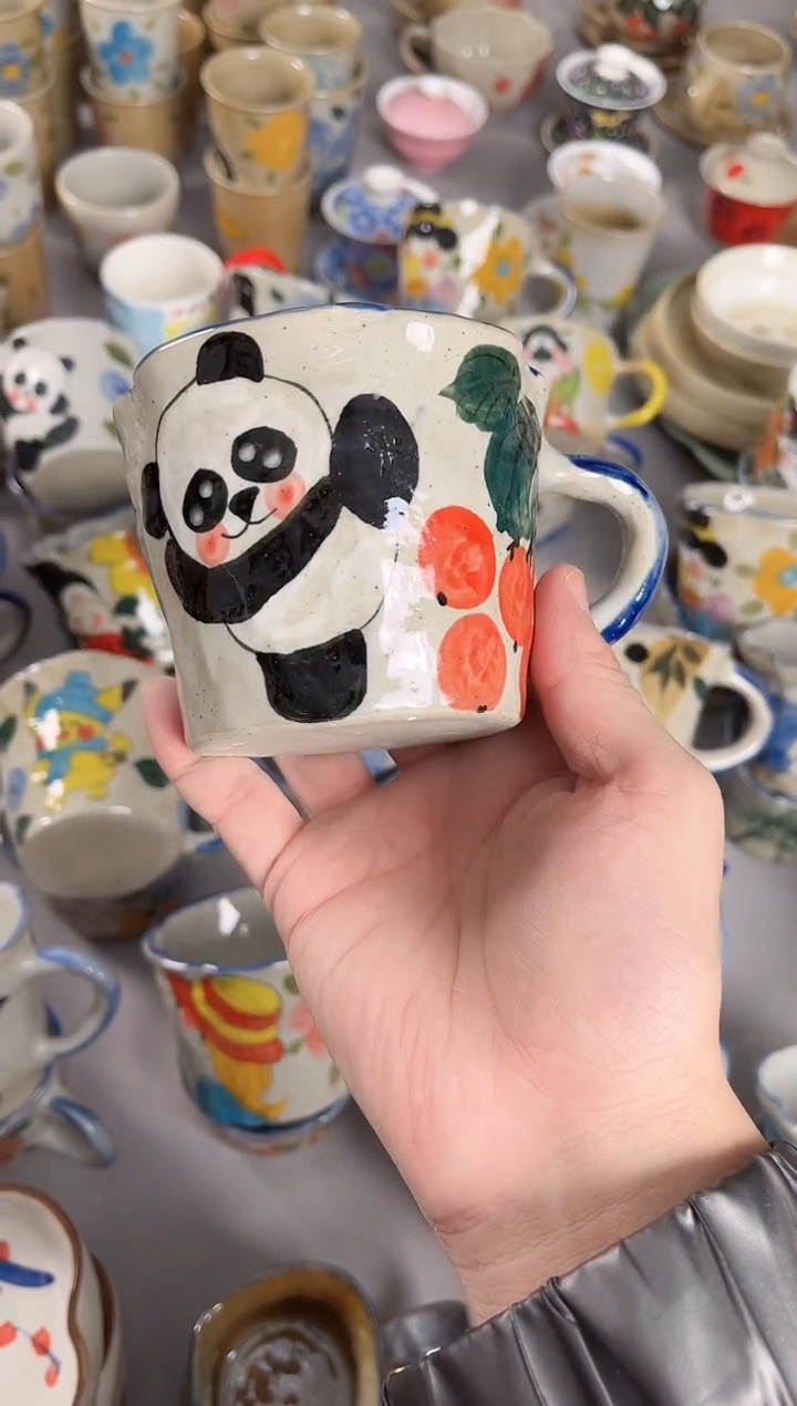 【闪购商品】瓷片景德镇手绘高温釉下彩陶瓷