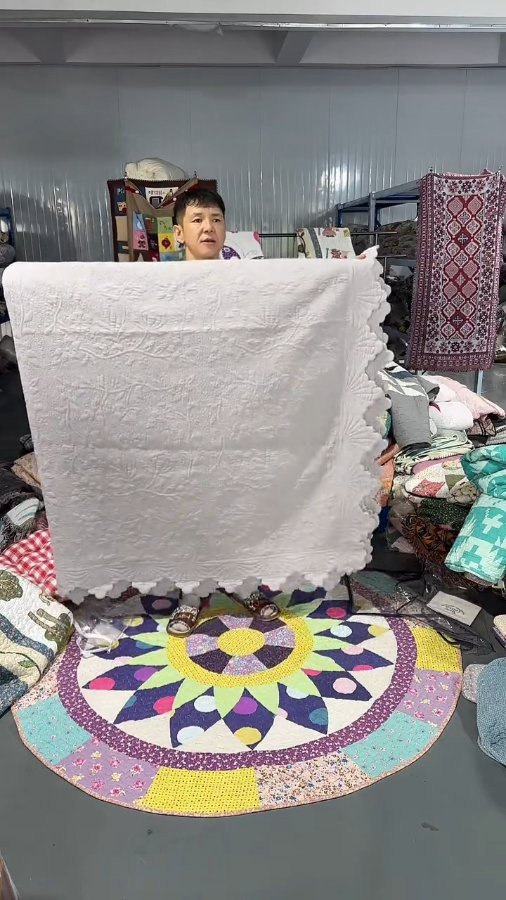 棉花幸**神全棉床盖230-250