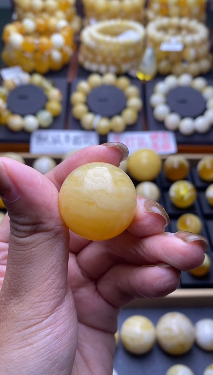 【闪购商品】琥珀裸石未镶嵌大小姐珠宝严选173