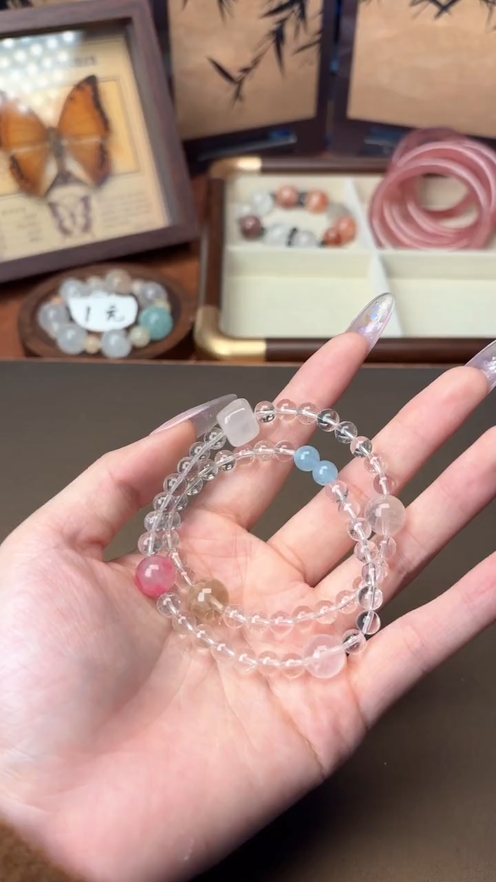 未镶嵌手串水晶1