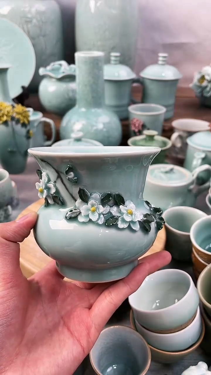 【闪购商品】纯手工 福利款 慧仙青瓷 瓷器