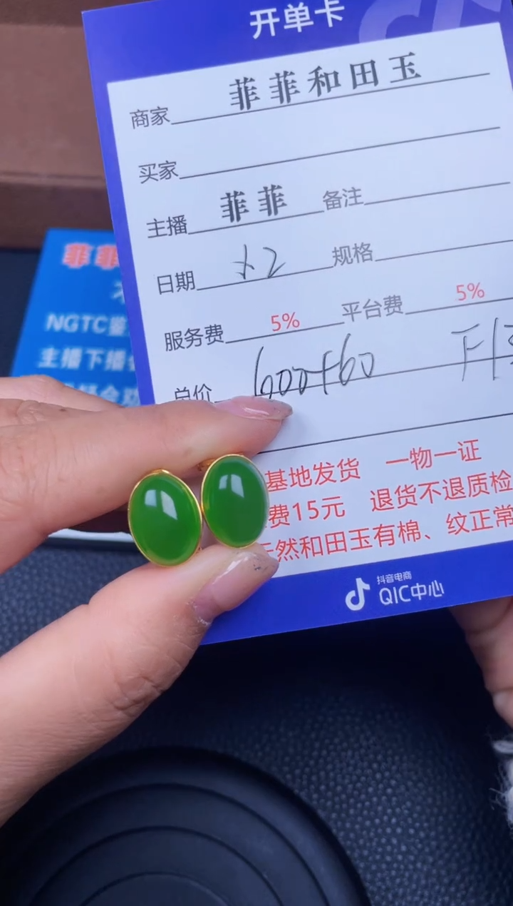 颈饰银S925镶嵌和田玉F1317