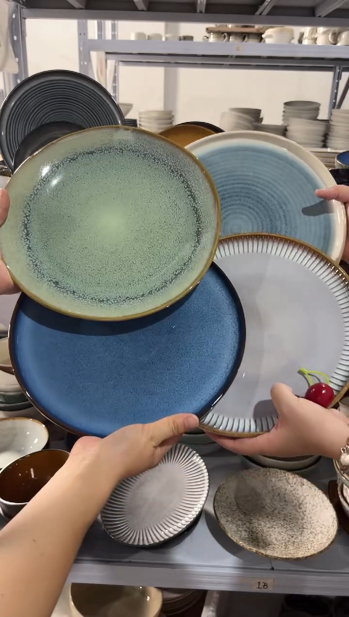 陶瓷外贸尾瑕疵满20包邮X4 大盘组合