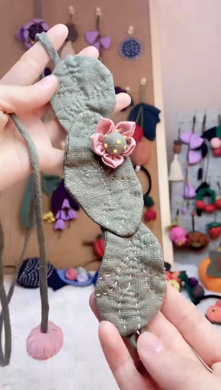 非金属布艺非金属无荷花腰链