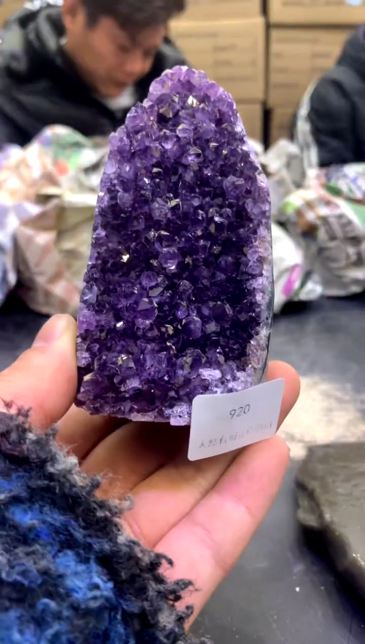 【闪购商品】水晶摆件未镶嵌天然高品质紫晶920