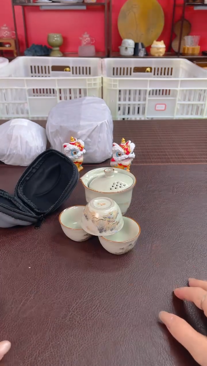 【闪购商品】瓷片【沉鱼茶器】清货底价 库存单一