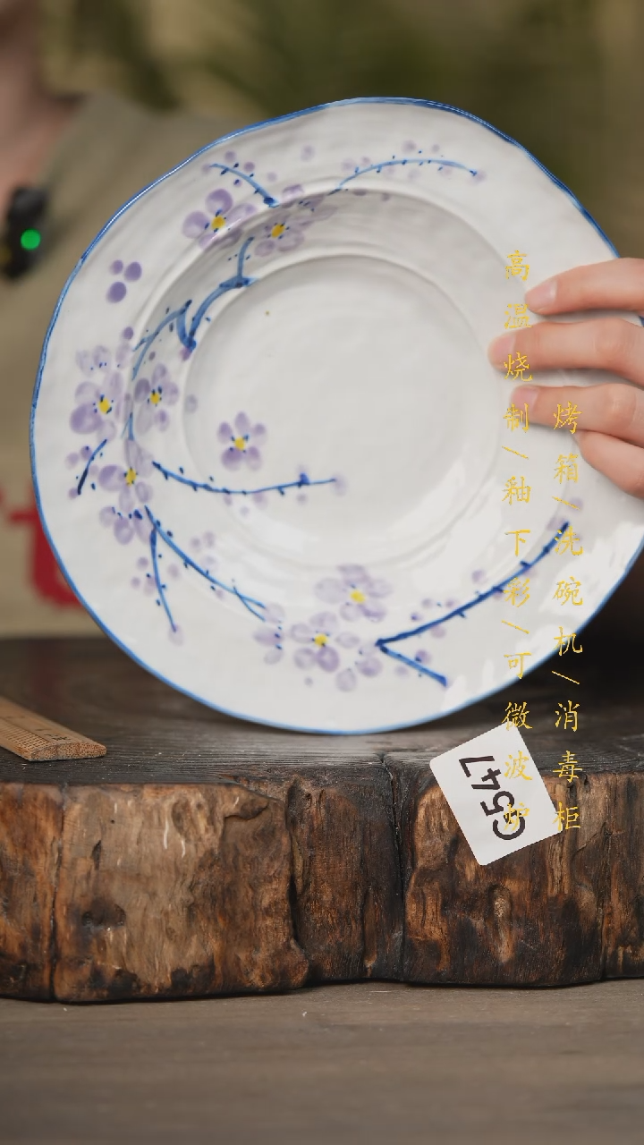 【闪购商品】碗景德镇高温釉下彩可微波烤箱洗碗机547