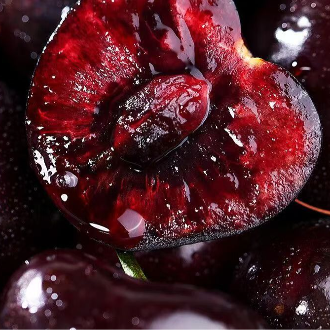 【海运】桑提娜樱桃智利共和国进口3J车厘子400g/800g/5斤顺丰次日达内附果径卡桑提娜樱桃智利共和国