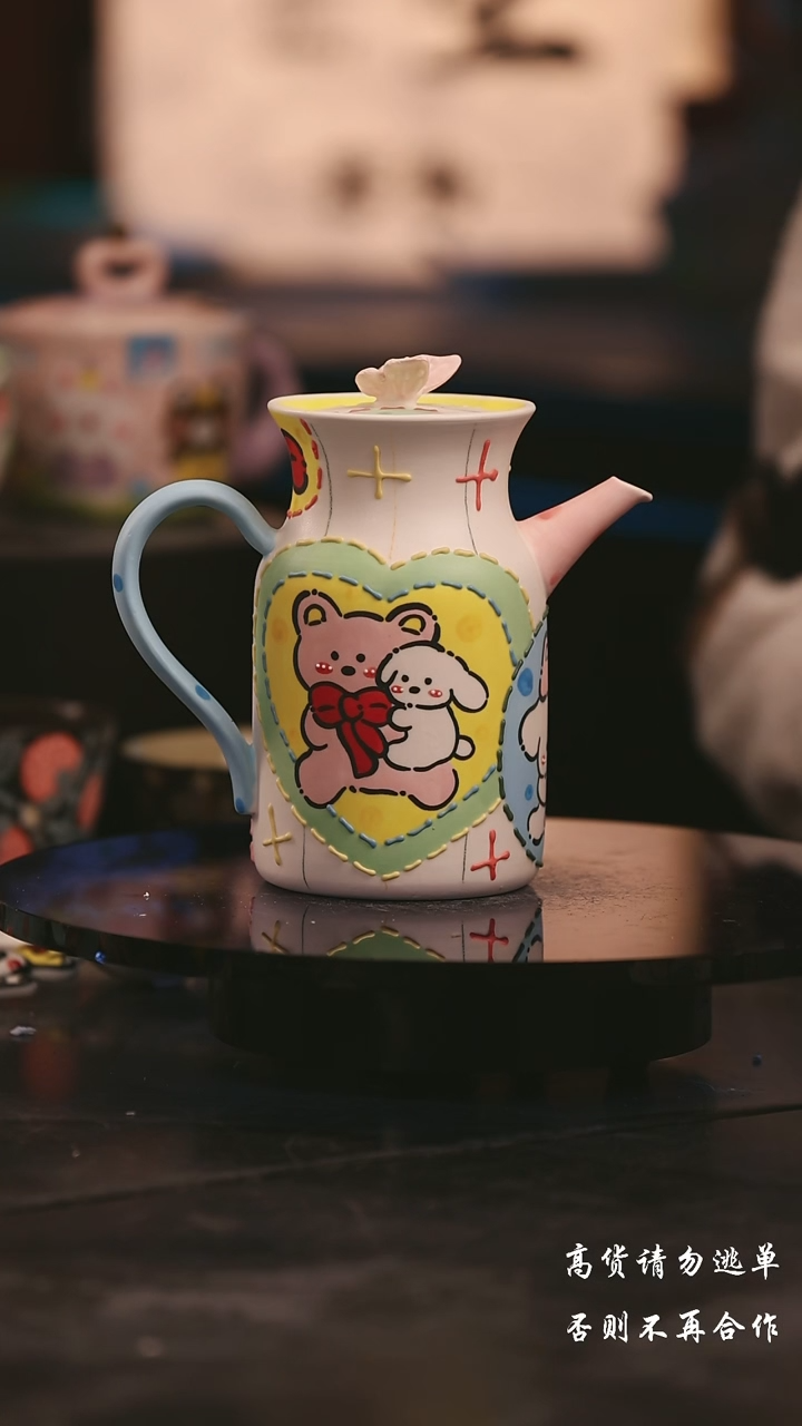 陶瓷景德镇可爱设计师款陶瓷 