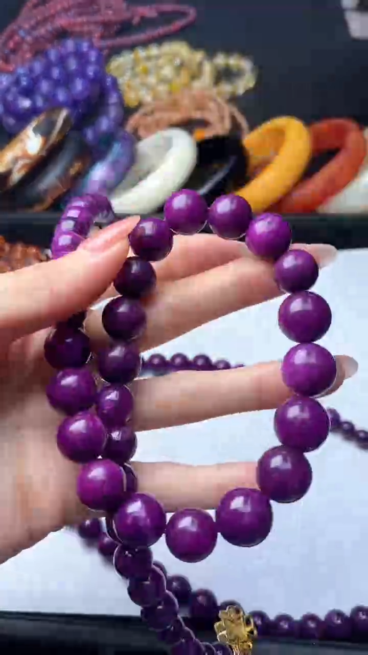 未镶嵌苏纪石（舒俱来）颈饰46项链