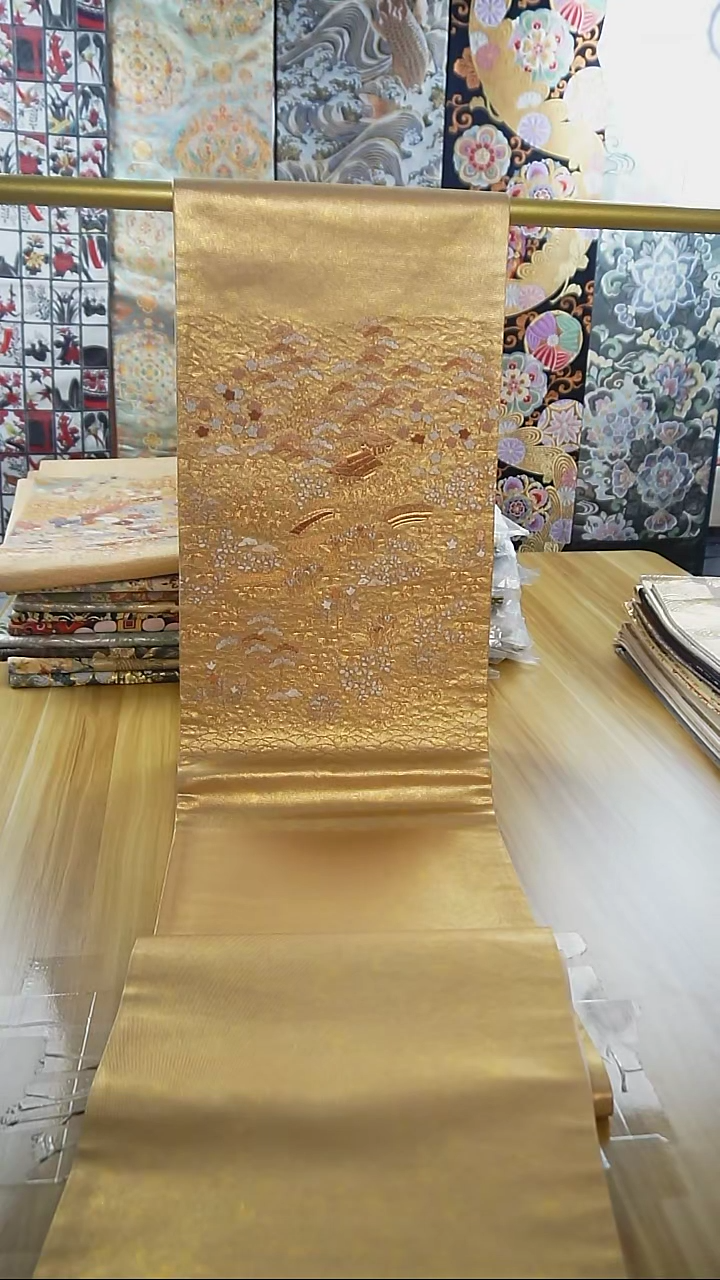 【闪购商品】织绣织锦122两通盘金秀刺绣