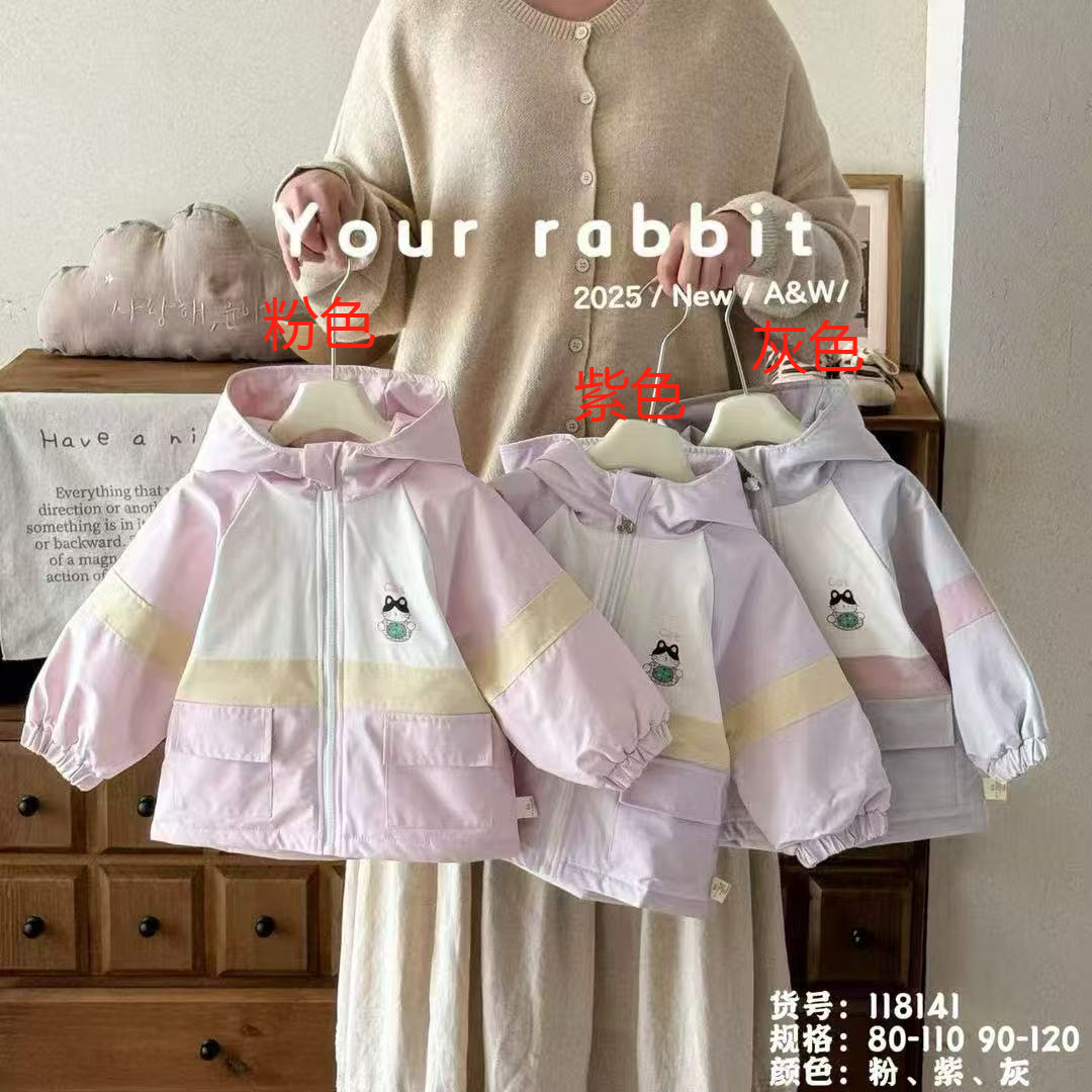 玥儿兔-【小猫闹钟118141】三防冲锋衣