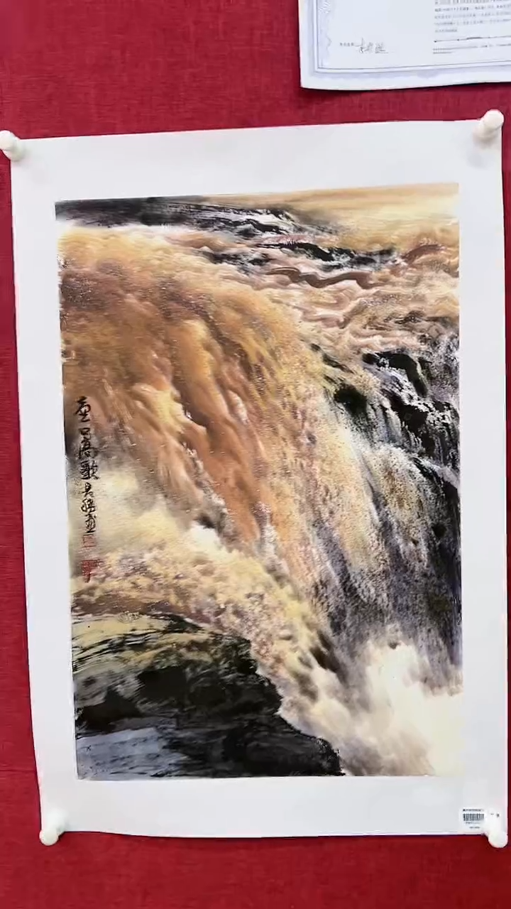 【闪购商品】绘画李长胜绘画3平尺黄河