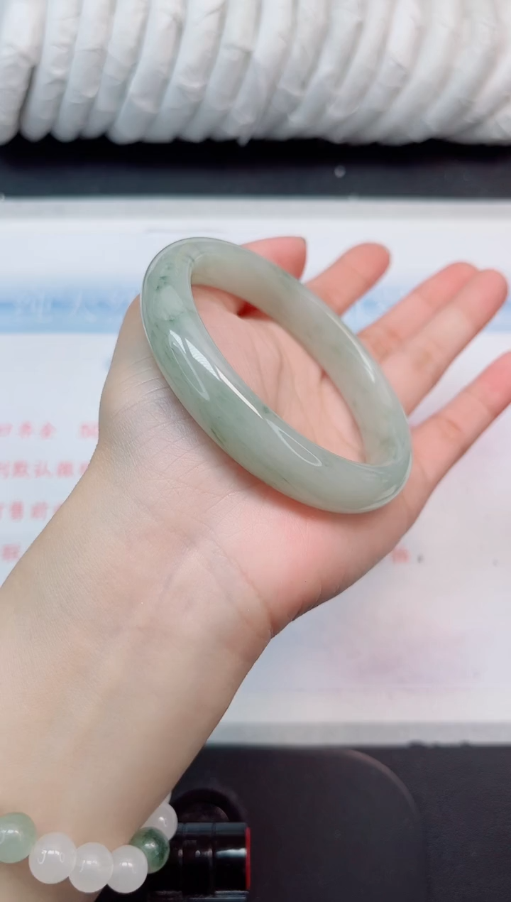 【闪购商品】石英质玉手镯未镶嵌297#60