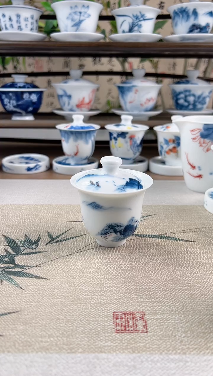 微瑕千里江山美人备