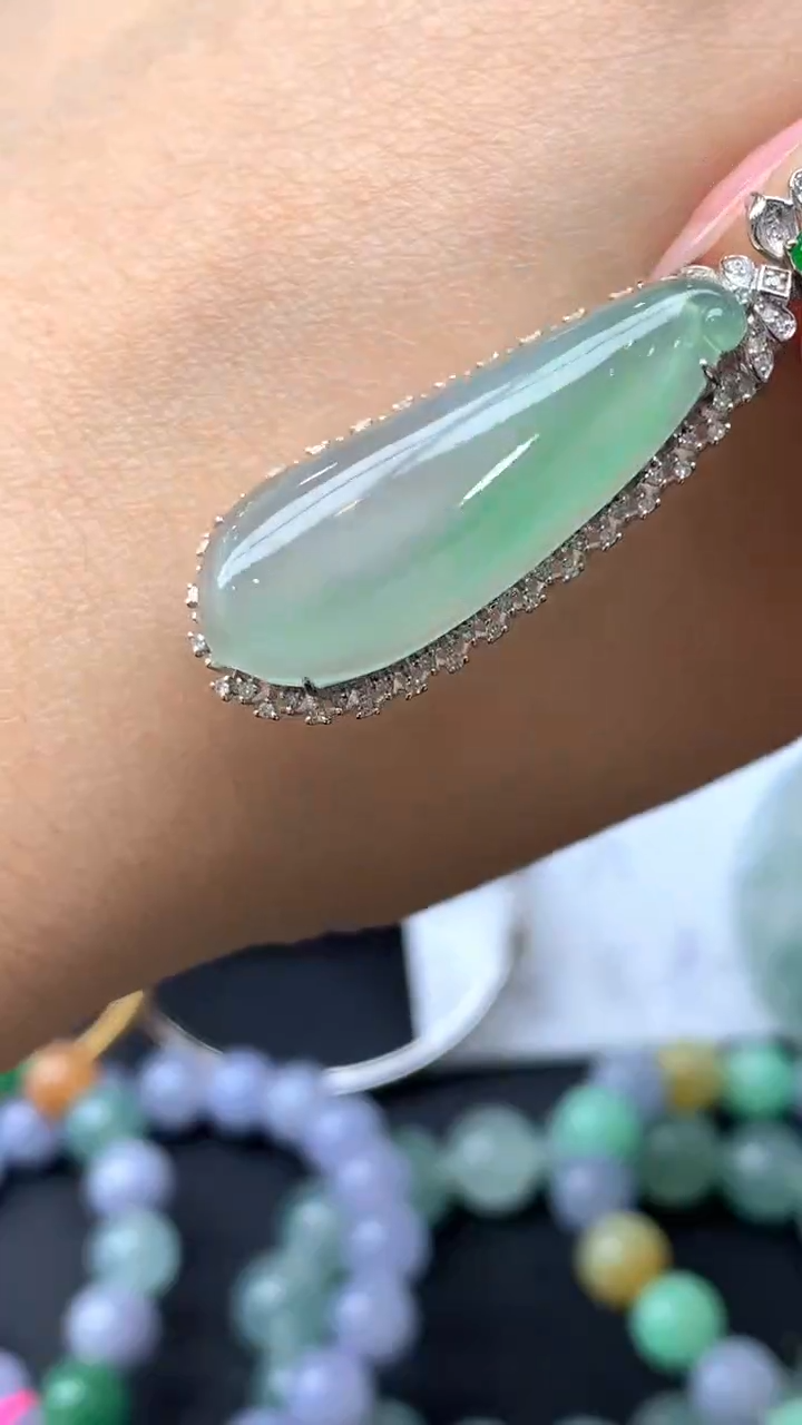 【闪购商品】翡翠颈饰未镶嵌363-天然翡翠