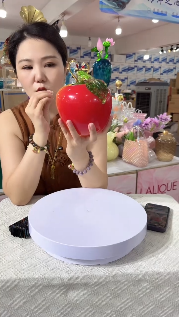 琉璃瑞棋花瓶花器G-晚8