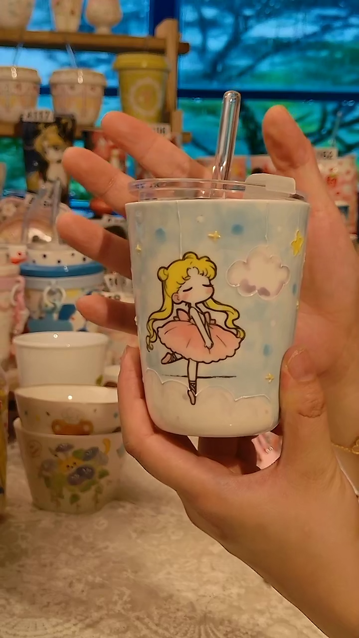 陶瓷景德镇手绘陶瓷杯