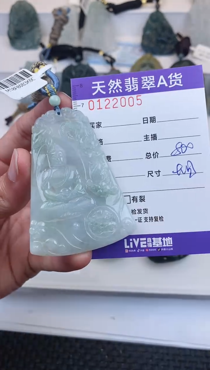 【闪购商品】翡翠颈饰未镶嵌         005