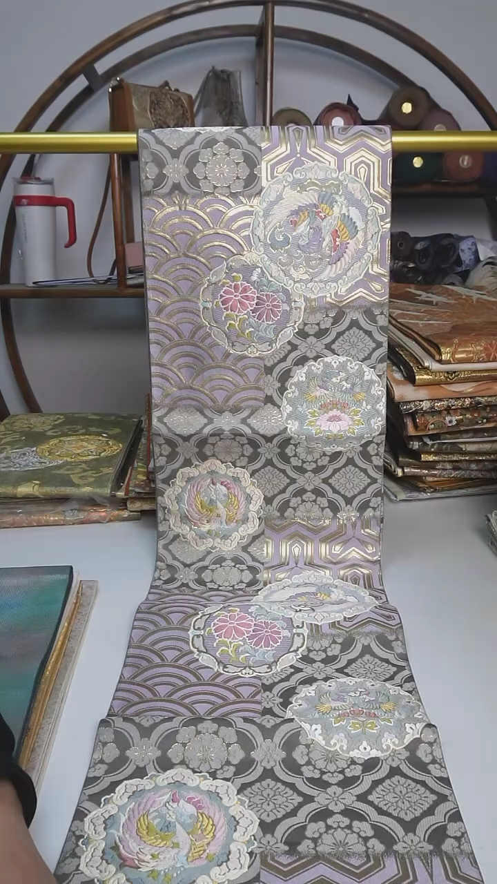 【闪购商品】织绣20西阵织六通宝相花