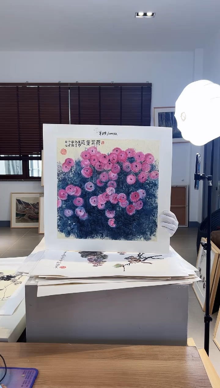 【闪购商品】版画耿玉琨亲签限量发行版画作品s版