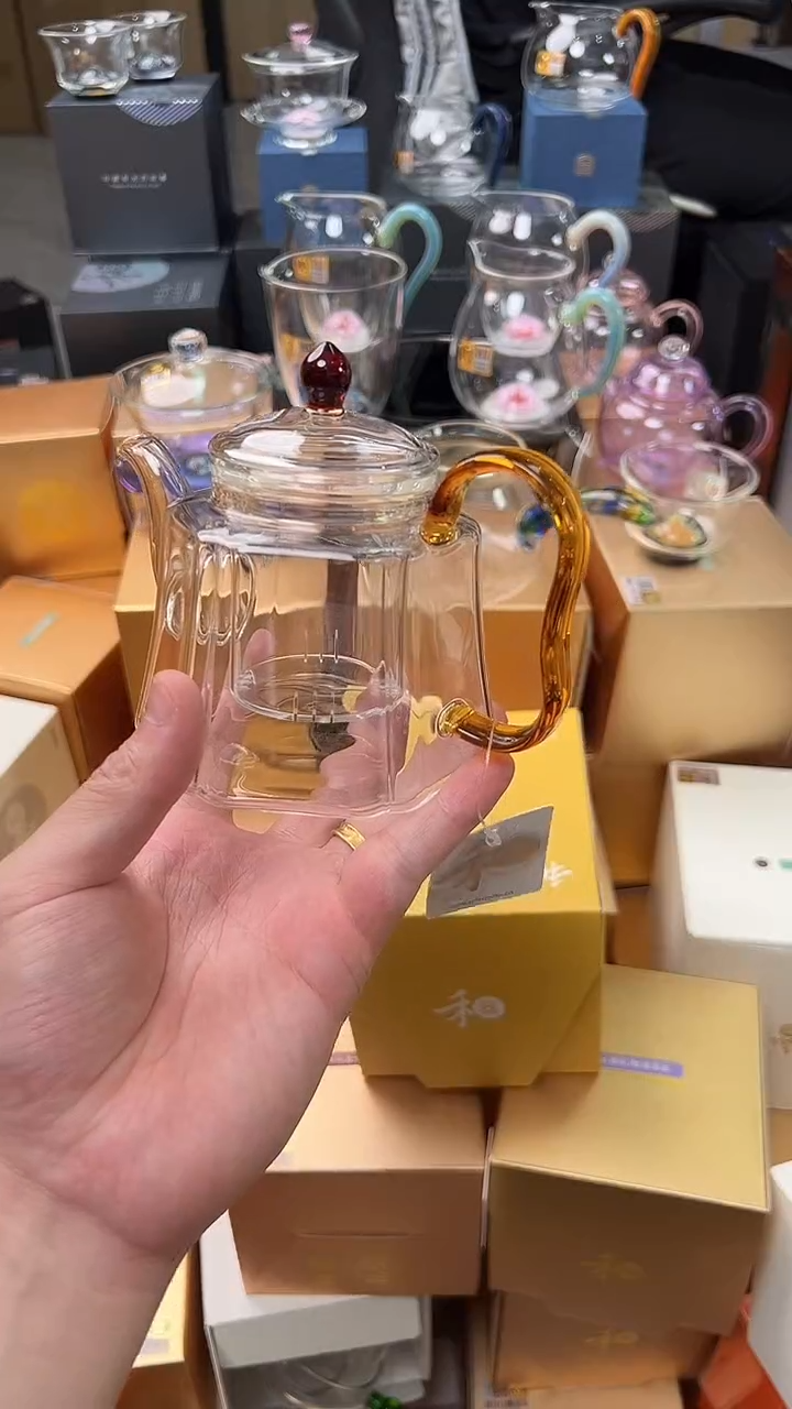 @@禾器晶彩锦瑞壶琥珀色
