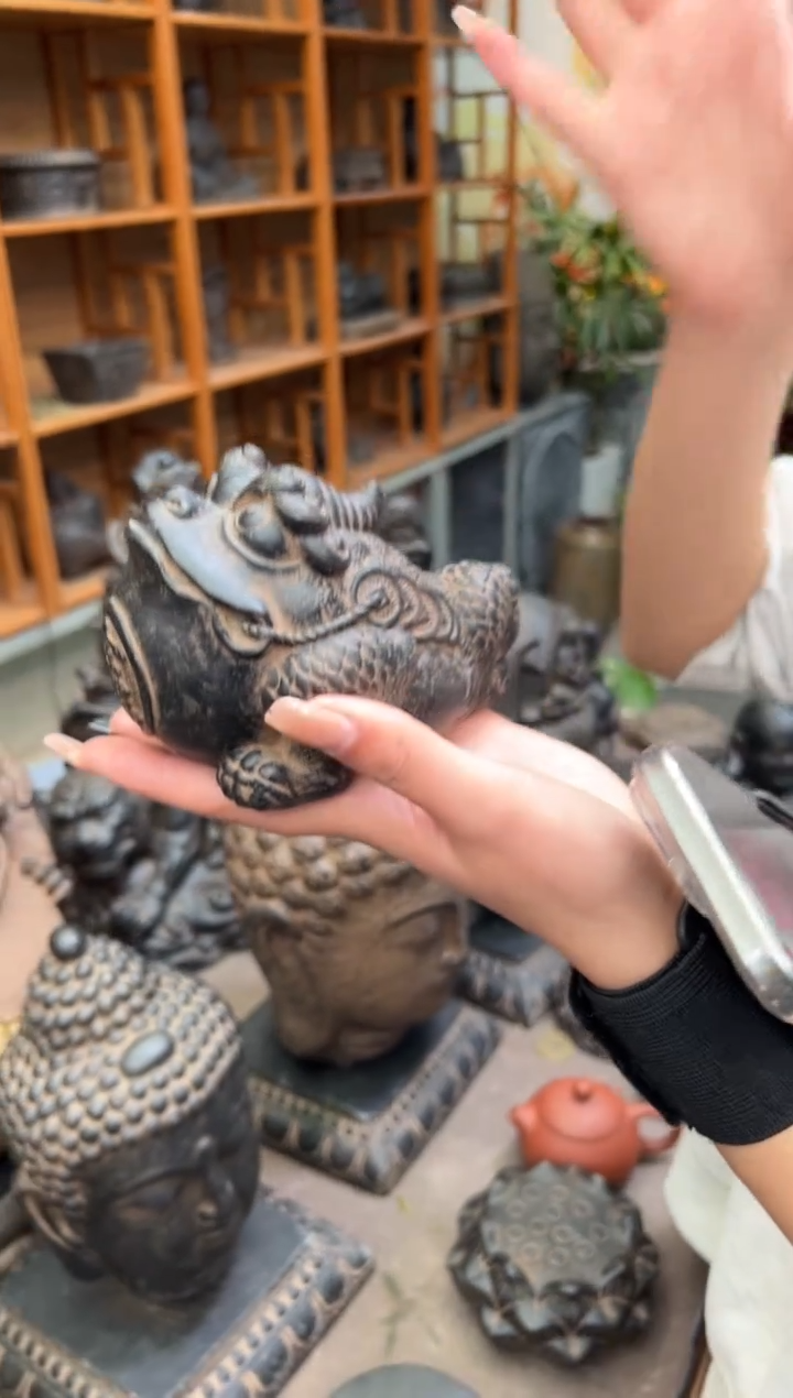 陶土【火山泥】五财金蟾