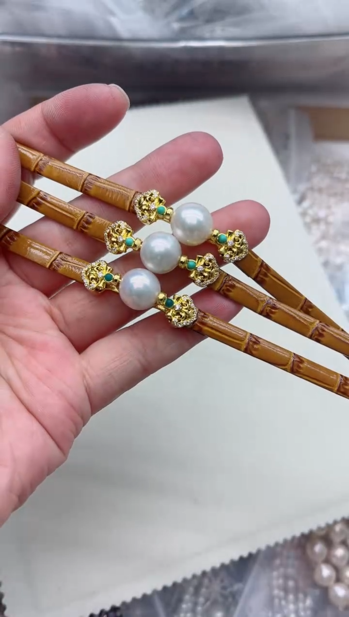 未镶嵌手链淡水珍珠多样性发其一，非无暇