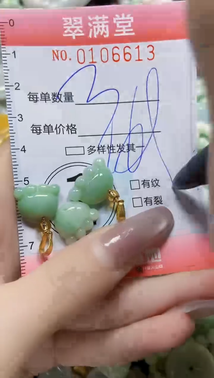 【闪购商品】翡翠颈饰未镶嵌闪购0106613