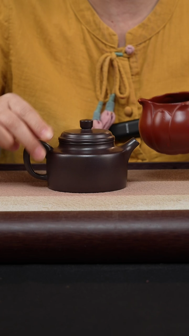 【闪购商品】紫砂茶壶德钟-紫茄泥-MH-1643