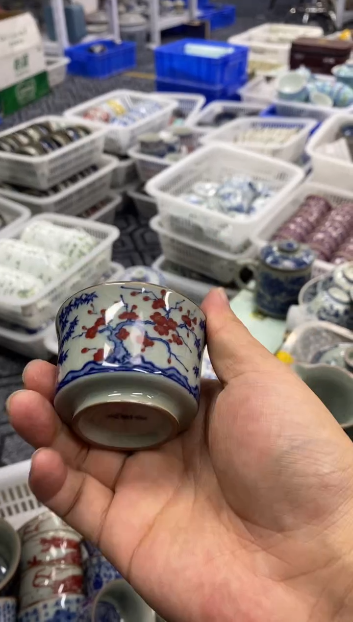 摆件陶景德陶瓷茶具容量约50