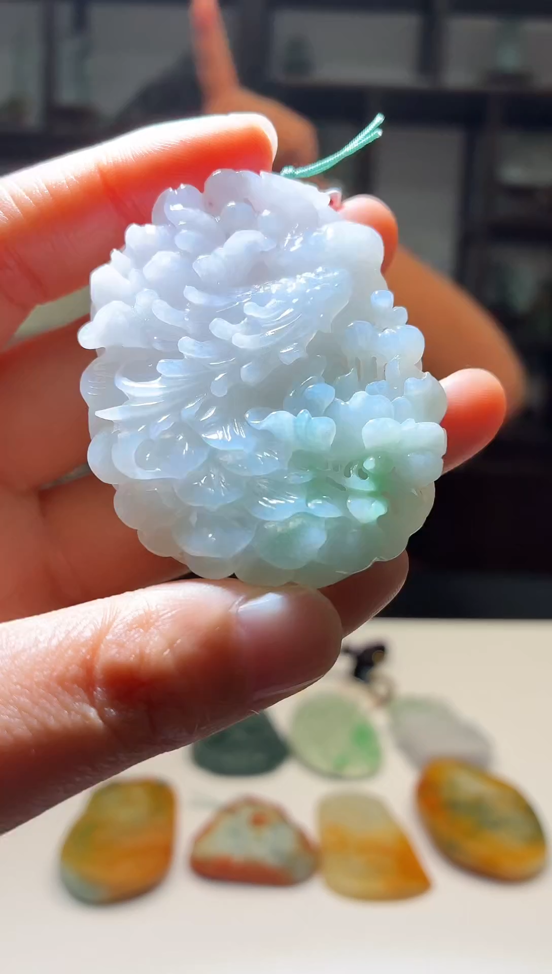 未镶嵌定制翡翠翡翠毛货40