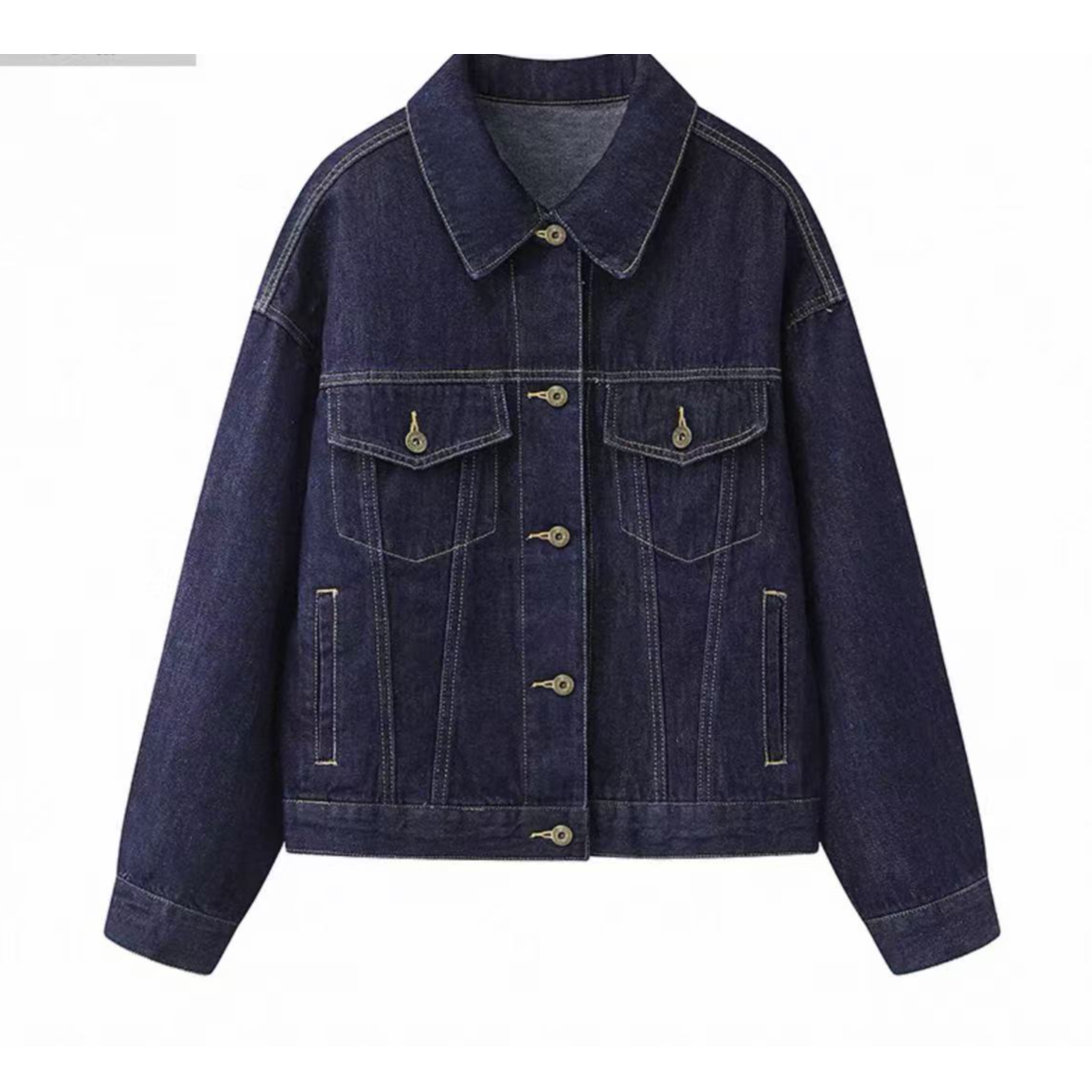 牛仔衣短款B01~B30时尚百搭休闲翻领水洗长袖简约修身