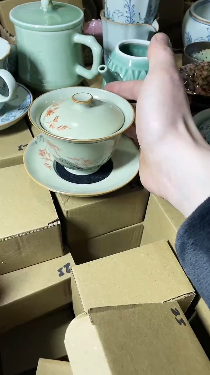【闪购商品】福利款 慧仙青瓷 瓷器 限时福利放漏