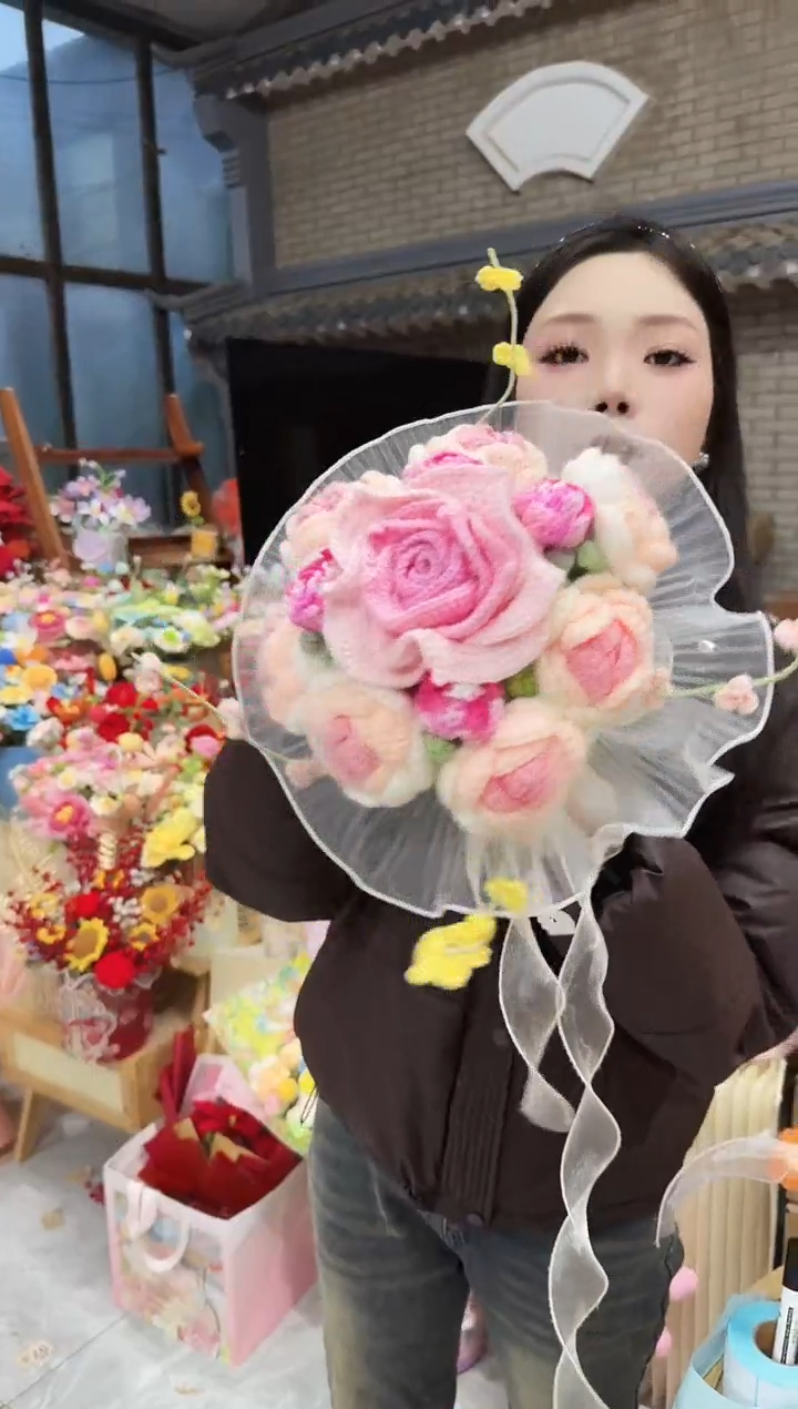 非遗手工花束，孤品清仓！！