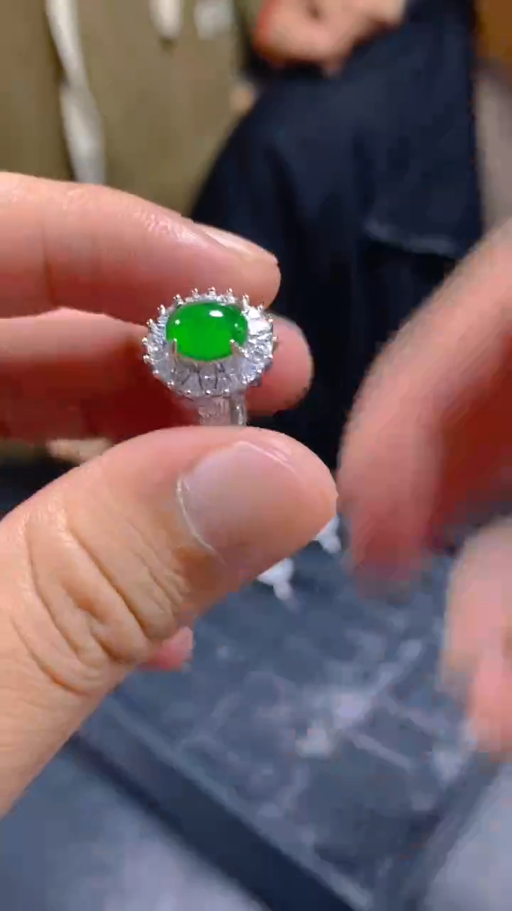 【闪购商品】翡翠戒指未镶嵌0162095026多样性发一