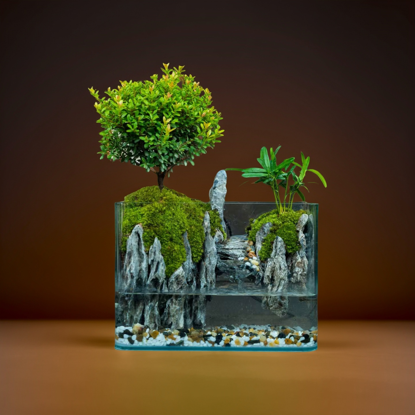 苍云—小叶赤楠青龙绿植微景观摆件盆栽尺寸25*16*18