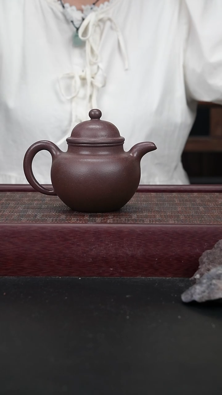 茶壶紫砂yz 桃花泥 掇球