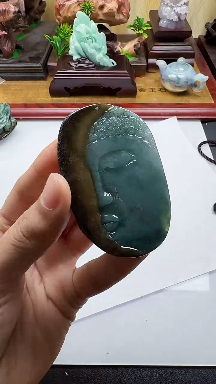 吊坠(不含链)未镶嵌翡翠1