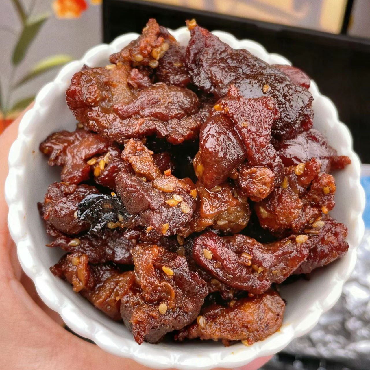 内蒙古特产风干牛肉干边角料独立小包装零食草原即食熟食