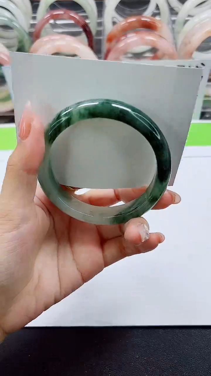 【闪购商品】石英质玉手镯未镶嵌A217-58/59