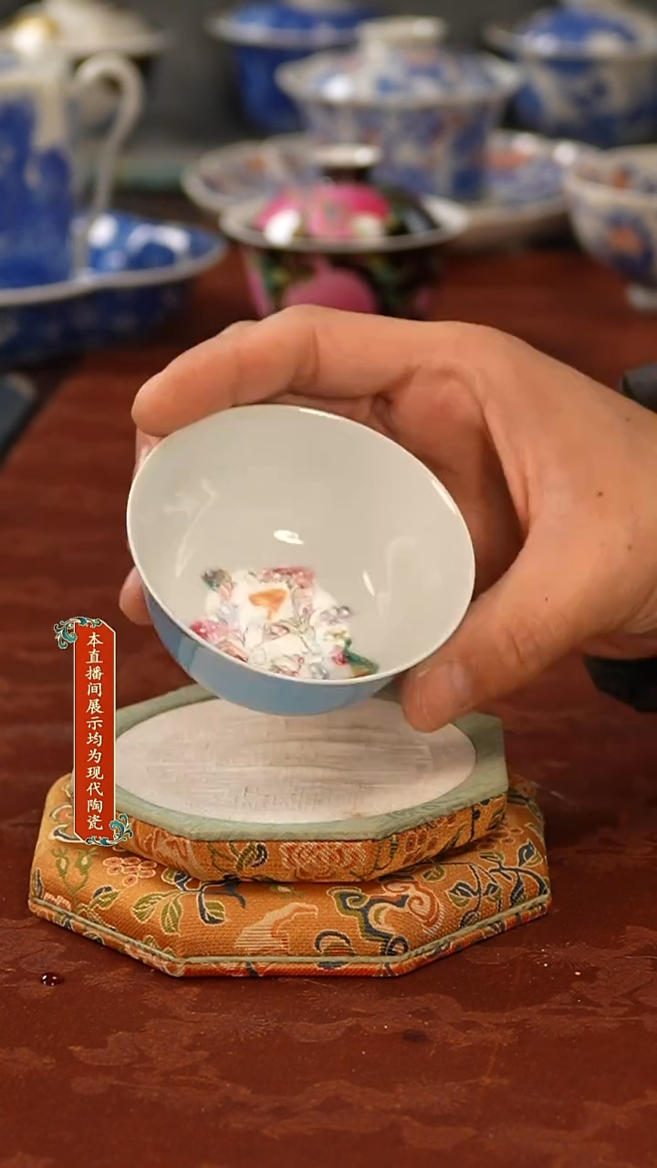 陶瓷景德镇手工手绘美器123
