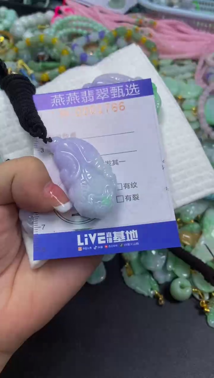 翡翠未镶嵌颈饰闪购0001766