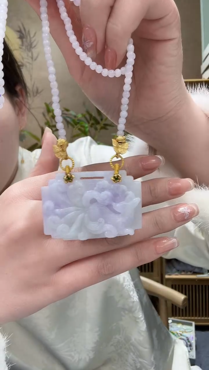 【闪购商品】翡翠颈饰未镶嵌吊坠