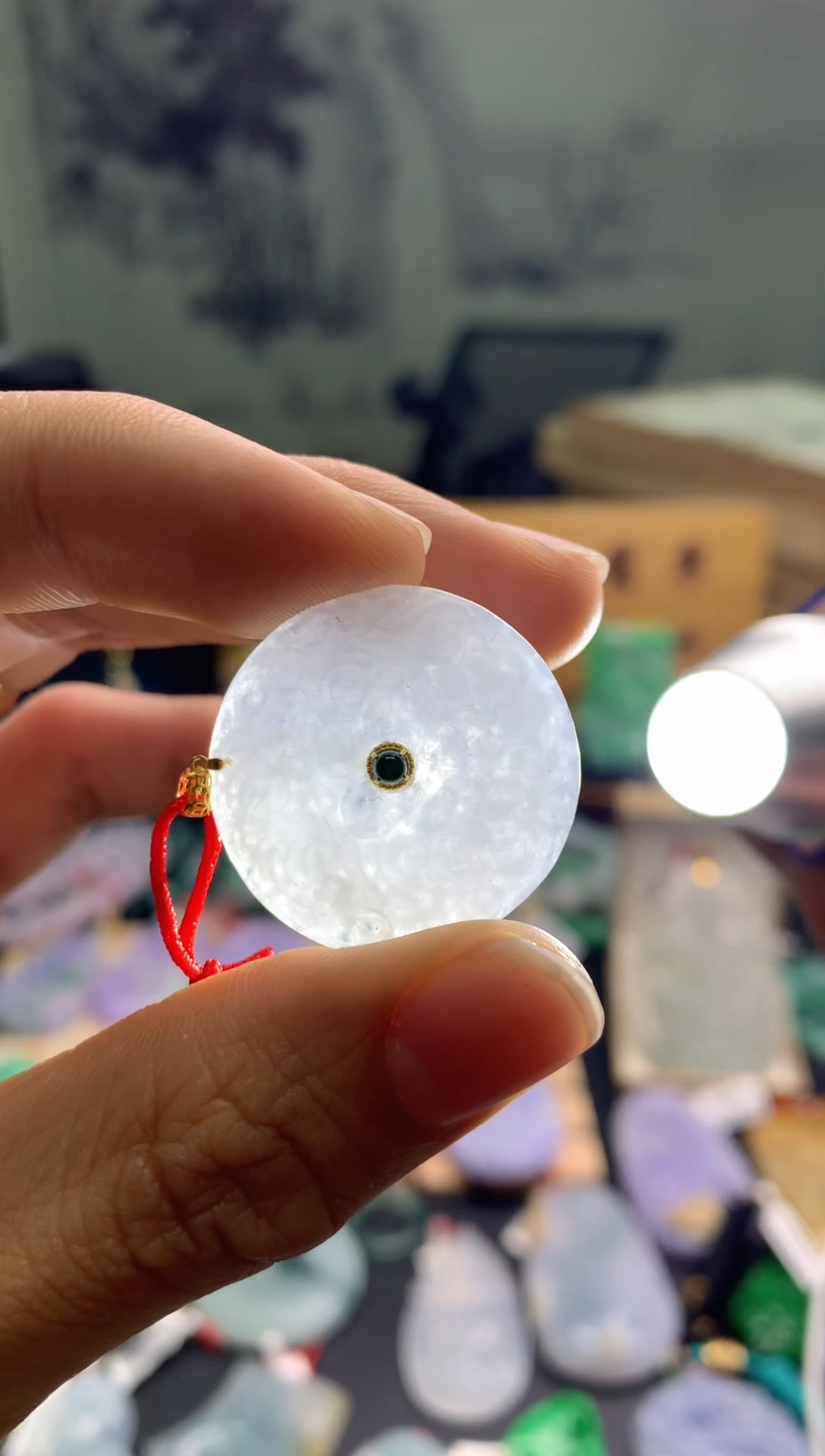 【闪购商品】翡翠颈饰未镶嵌天然缅甸翡翠A货